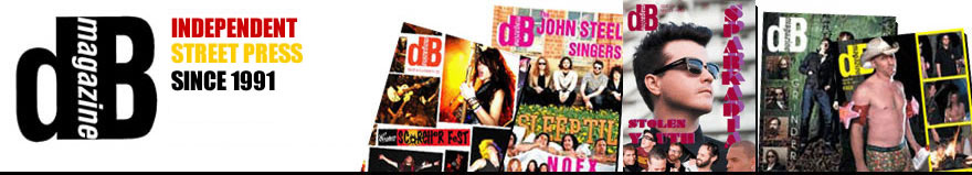 dB Magazine masthead